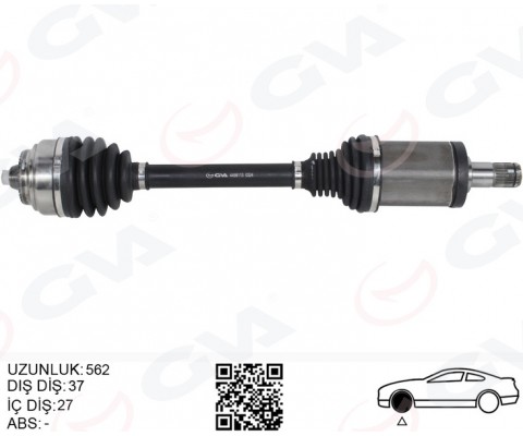 KOMPLE AKS ÖN SOL BMW F10 F12 F13 F06 xDrıve 562MM