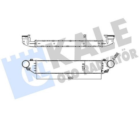 TURBOSARJ RADYATORU MERCEDES W203 CL203 S203 C209 A209 R171