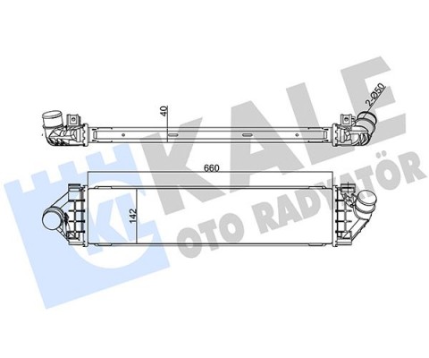 TURBO INTERCOOLER RADYATORU MONDEO IV 07 14 S MAX GALAXY 06 15 1.8TDCI 2.0TDCI KUGA 2.0TDCI 10 12 VOLVO S80 II S60 V70 III 1.6DRVIE 2.0TDI 10