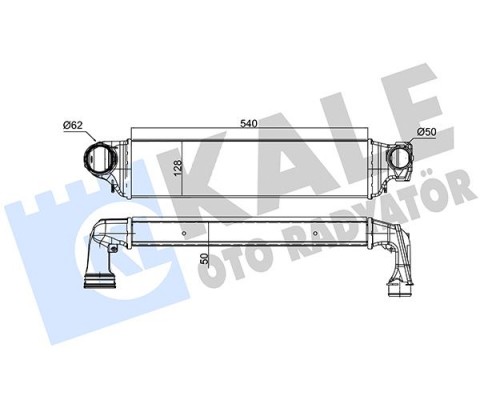 TURBO RADYATORU BMW E46 M47 M57