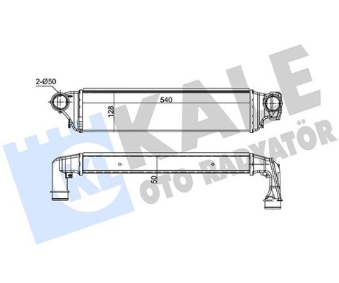 TURBO RADYATORU BMW E46 M47 M57 99 03