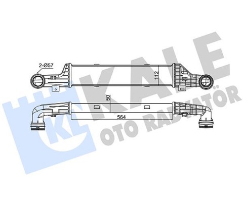 TURBOSARJ RADYATORU MERCEDES E-CLASS W210 S210