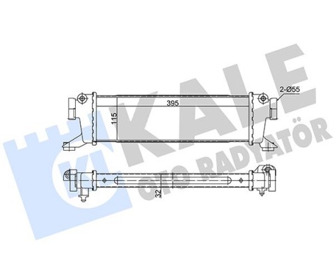 TURBOSARJ RADYATORU MERCEDES A-CLASS W168 01 04 VANEO 414 02 05