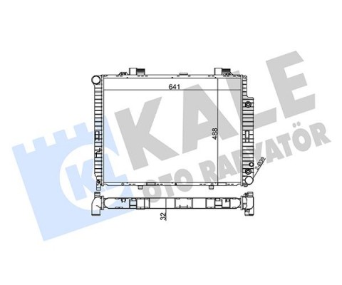 MOTOR SU RADYATORU MERCEDES M111 OM611 C208 A208 W210 S210