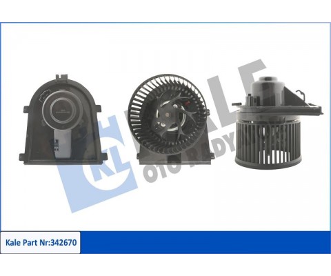 KALORİFER MOTORU 12V BORA 98-05 -GOLF III-IV-POLO CLASSIC 95-02 -A3 96-03 -CORDOBA