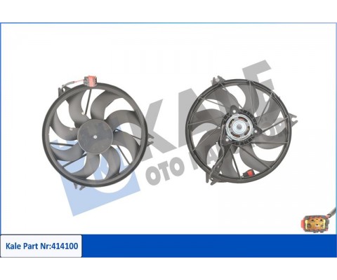 FAN MOTORU DAVLUMBAZLI P206 1.1-1.4-1.4-1.6-2.0 16V-1.6HDI-2.0HDI 98 250W-385mm