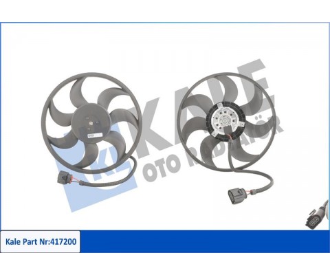 FAN MOTORU DAVLUMBAZLI SOL VW MULTIVAN V-TRANSPORTER V 450W-420mm