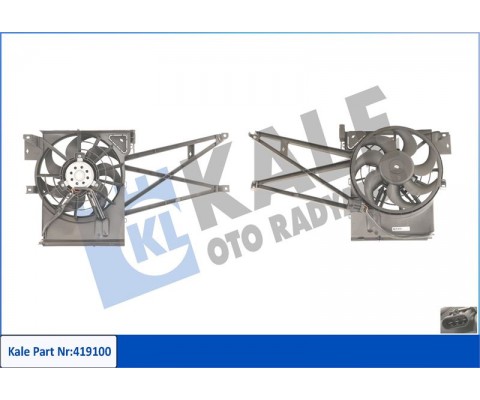 FAN MOTORU DAVLUMBAZLI VECTRA B 1.6-1.8-2.0-2.5 120W-310mm