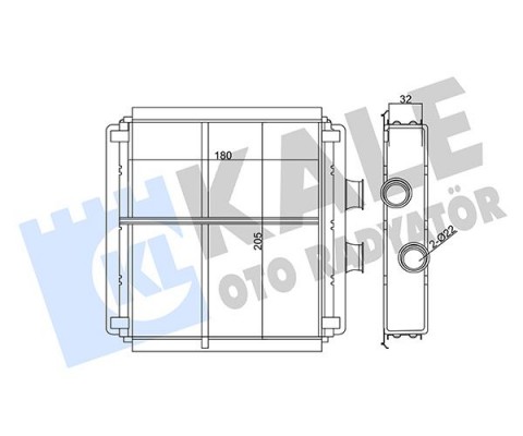 KALORIFER RADYATORU MERCEDES W204 W212 C218 R231 C190 R197