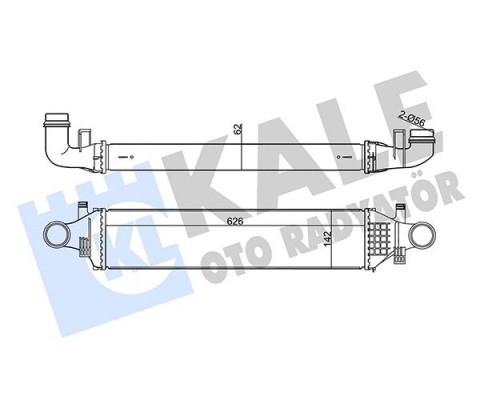 TURBOSARJ RADYATORU MERCEDES W176 W246 C117 X156