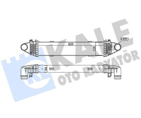 TURBOSARJ RADYATORU MERCEDES W204 S204 C204 W212 C207 R172