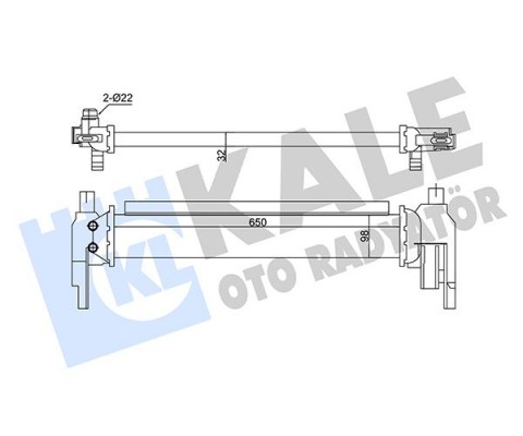 TURBO RADYATÖRÜ INTERCOOLER GOLF VII-A3 12 LEON 12 OCTAVIA 12