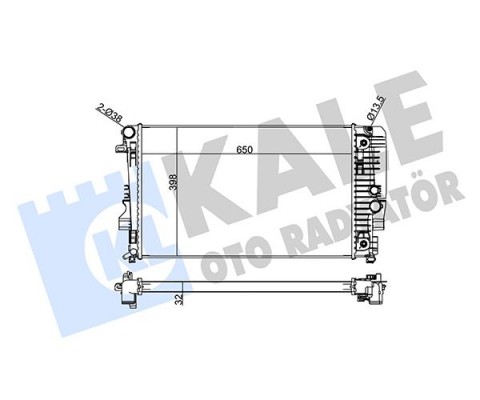 MOTOR SU RADYATORU MERCEDES VITO W639 03