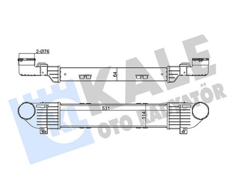 TURBOSARJ RADYATORU MERCEDES S-CLASS W220 99 05