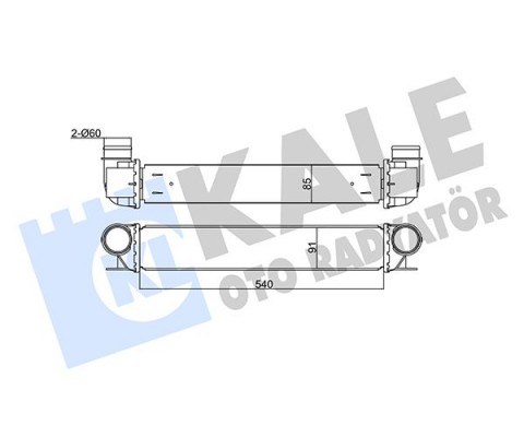 TURBO RATURBO RADYATORU BMW E39 M47 M57