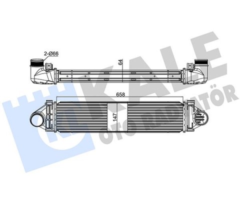 İNTERCOOLER AL/PL/BRZ FOCUS-MONDEO IV S-MAX-DISCOVERY-FREE LANDER 2-EVOQUE-VOLVO C30-S80 II-V40-V70