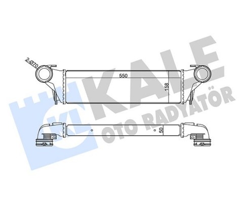 TURBO RADYATORU BMW M57N X5 E53 03 06