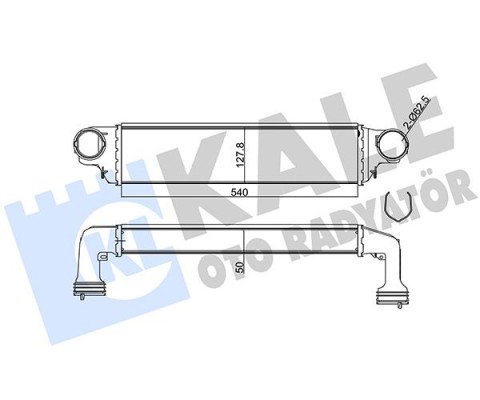 TURBO RADYATORU BMW E46 E83 M47 M57