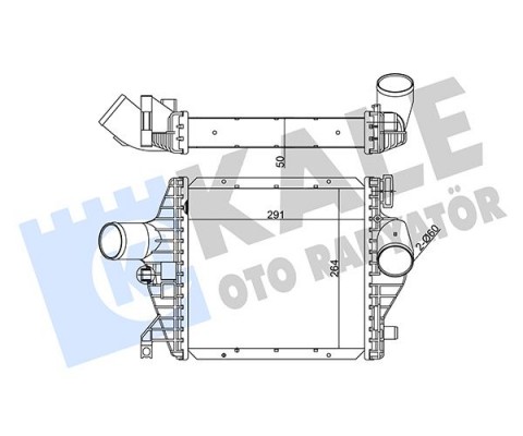 TURBOSARJ RADYATORU MERCEDES VITO W638 97 03