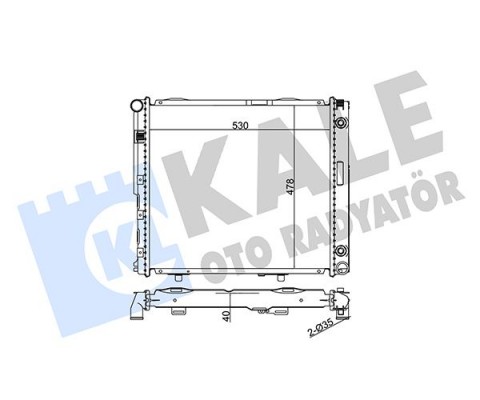 MOTOR SU RADYATORU MERCEDES W124 S124 KLIMALI