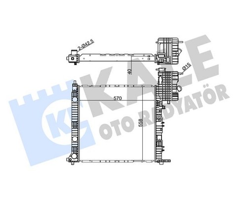 MOTOR SU RADYATORU MERCEDES VITO W638 96 03 KLIMASIZ