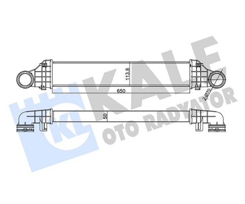 TURBOSARJ RADYATORU MERCEDES E-CLASS W211 S211