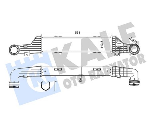 TURBOSARJ RADYATORU MERCEDES E-CLASS W210 S210