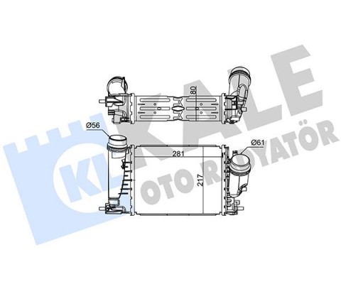 İNTERCOOLER ESPACE V-MEGANE IV-SCENIC IV-TALISMAN 1.6DCI-1.6TCE 15