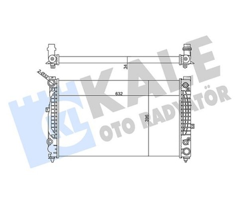 RADYATÖR AUDI A4 A6 2.4/2.6/2.8 95-01-SIPERB 2.8 V6-2.5 TDI