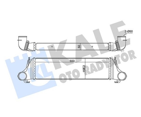 TURBO RADYATORU BMW M57 D30 X5 E53 00 06