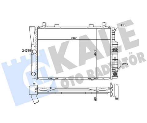 MOTOR SU RADYATORU MERCEDES S-CLASS W140 91 98