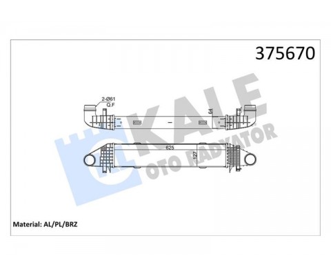 TURBOSARJ RADYATORU MERCEDES W204 S204 C204 W212 C207 A207