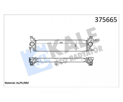 TURBOSARJ RADYATORU MERCEDES VITO W447 14