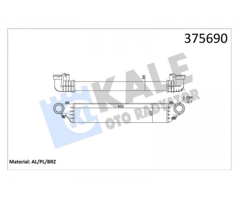 TURBOSARJ RADYATORU MERCEDES W203 CL203 S203 C209 A209