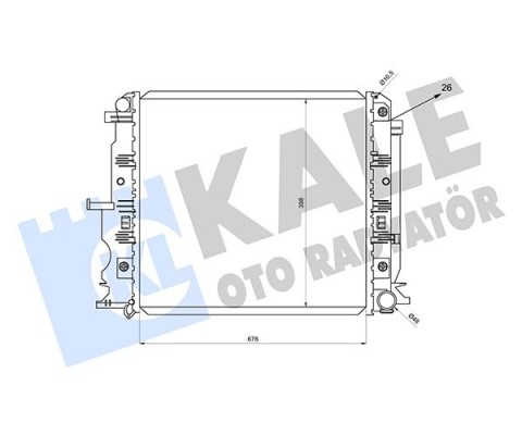 MOTOR SU RADYATORU MERCEDES SPRINTER B906 06