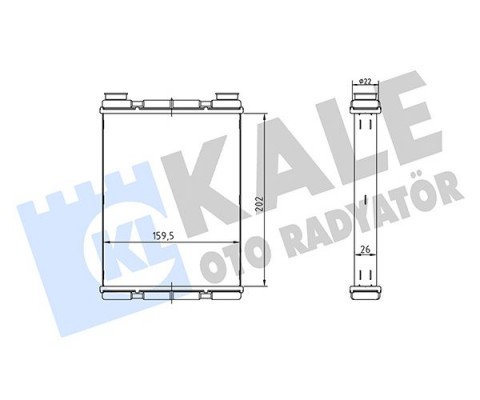 KALORİFER RADYATÖRÜ NISSAN JUKE 1.5L K9K F15 10- 1.6L HR16DE F15 10- 1.2L HRA2DDT DIG-T F15 14- 1 .6L MR16DDT DIG-T F15 10- - ALEMİNYUM