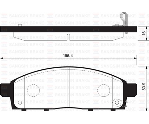 ÖN FREN BALATA MITSUBISHI L200 2.5L DI-D CR 4x2 4x4 KA4T KB4T 07-10