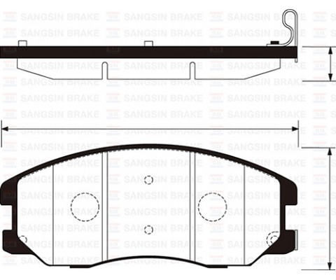 ÖN FREN BALATA CHEVROLET CAPTIVA 2.0L 2.4L 06-