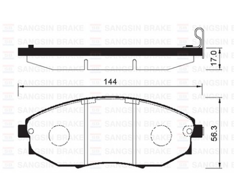 ÖN FREN BALATA CHEVROLET EPICA 2.0L 2.5L 06-