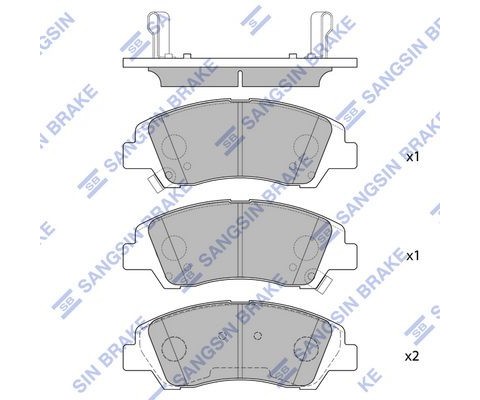 ÖN FREN BALATA HYUNDAI İ10 1.0L 1.2L G3LA G4LA 13-