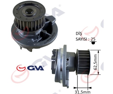 DEVİRDAİM ASTRA F-G-VECTRA A-B-OMEGA B-KADETT E-CALIBRA A 1.8i 16V-1.7D-2.0i 16V 1334041