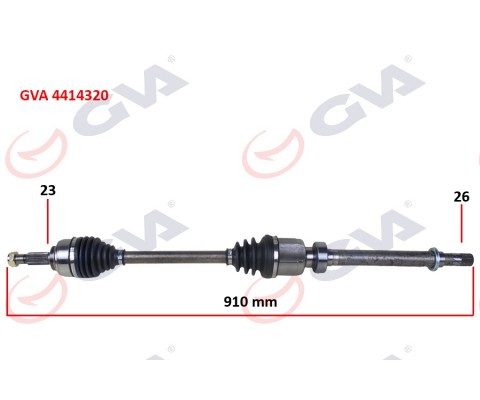 KOMPLE AKS SAĞ CLIO IV 1.5 DCI 12- 75-90HP