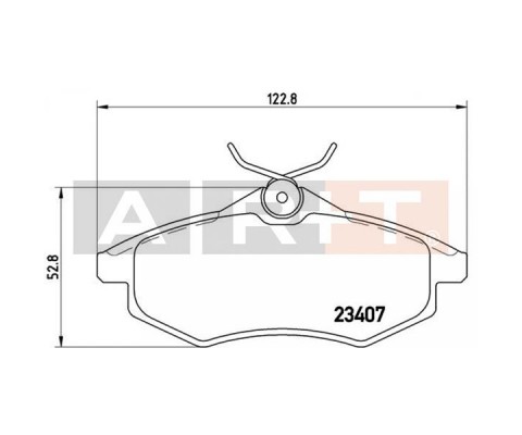 ARKA PABUÇ BALATA PARTNER 96 08 BERLINGO 96 08 XSARA PICASSO 04 MGN SCENIC 98