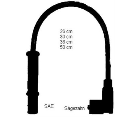 BUJİ KABLOSU DACIA LOGAN-SANDERO 1.4-1.6 K7M -SOLENZA-SUPERNOVA 1.4 E7J 91-02