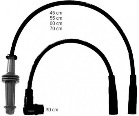 BUJİ KABLOSU P106 I-P205 I-P309 I-II-AX-BX-ZX 1.0-1.1-1.4 8V 91-96