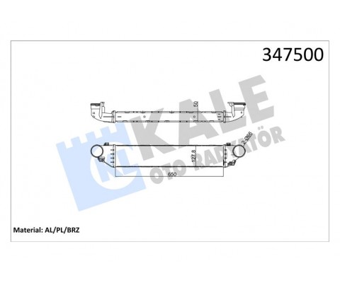 TURBOSARJ RADYATORU MERCEDES W203 CL203 S203 C209 A209 R171