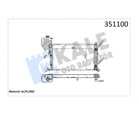 MOTOR SU RADYATORU MERCEDES SPRINTER B901 B904 96 06 OTOMATIK