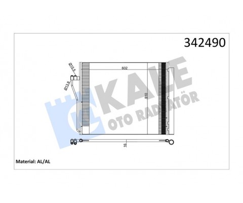 KLIMA RADYATORU BMW F01 F02 F03 F04