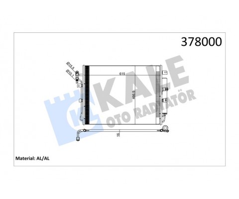 KLIMA RADYATORU 276DT DISCOVERY 3 L319 04 09 DISCOVERY 4 L319 09 18