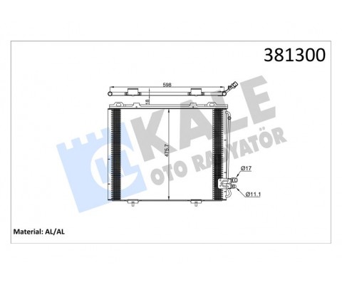 KLIMA RADYATORU MERCEDES E-CLASS W210 96 02